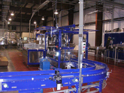 Part of the canning process area