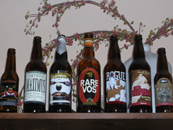 The Beers for the Tasting! 