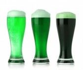 St Patrick's Day Beers Art