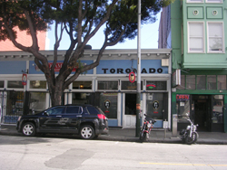 Toronado Front / Beer Menu