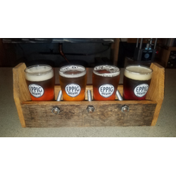 Eppig Brewing IPA Flight / Wolf on the train