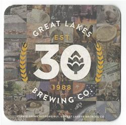 Great Lakes Brewing Coaster Art