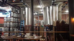 Masthead Brewing Co Brewing Area / Canning Area