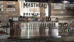 Masthead Brewing Cleveland, OH Taps / Flight of 4 brews
