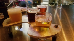 'Propeller' sampler tray / Brewing area Photos