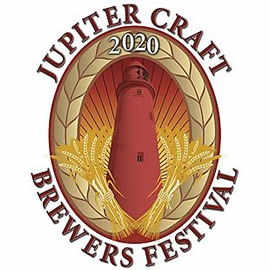 Jupiter Craft Brewers Festival and Field of Beers Logos