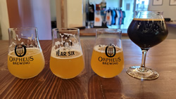 Photof of Orpheus Brewing Flight / Taps