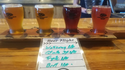Whightsville Beach Brewery Photos of Beer Flight / Tanks