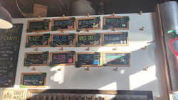 Pangaea Brewing Photo Beer menu