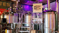 Natchez Brewing Photos Brew Deck and Fermentatin Tanks